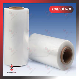 Màng PE quấn máy, pallet. Màng dẻo dai chắc - BAO BÌ VUI