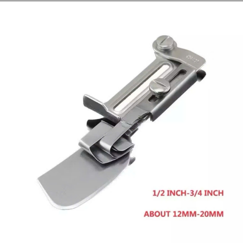 Cữ Cuốn Gấu Đa Năng 203 - Điều Chỉnh Cự Ly 12-20, 15-25 - Máy May Công Nghiệp (Tặng Ốc Bắt Cữ)