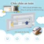 【Còn hàng】Thanh chắn giường cho bé, Phiên bản nâng cấp, cao 105cm, dễ dàng điều chỉnh độ cao một bên