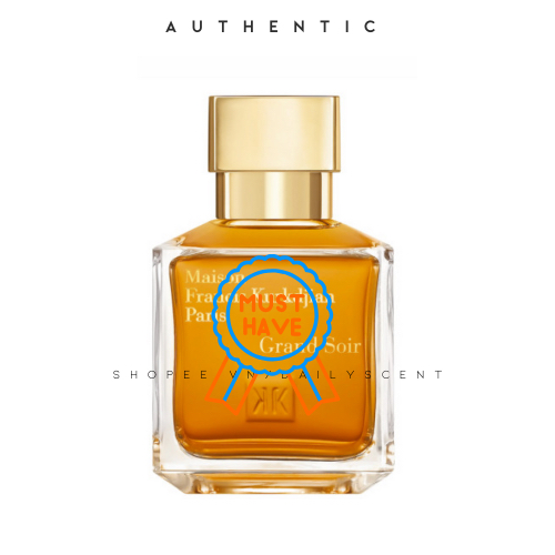 Grand Soir 70ml MFK| Nước hoa Unisex| Nước hoa mùa đông| Nước hoa niche| Dailyscent