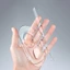 Bộ Dụng Cụ Khay trộn kem nền Mica trong suốt có nắp đậy Chính Hãng Chống Gỉ Dễ Vệ Sinh