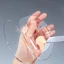 Bộ Dụng Cụ Khay trộn kem nền Mica trong suốt có nắp đậy Chính Hãng Chống Gỉ Dễ Vệ Sinh