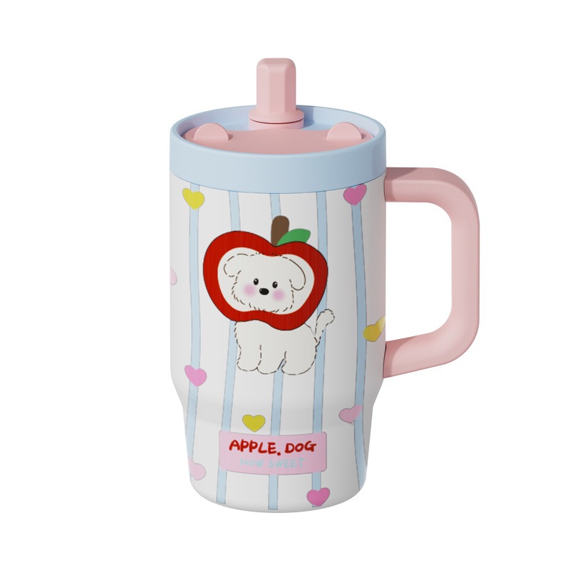 Ảnh Cốc Giữ Nhiệt, Cốc Nước Dung Tích Lớn Đi Làm, Đi Học 800ml và 1100ml 2