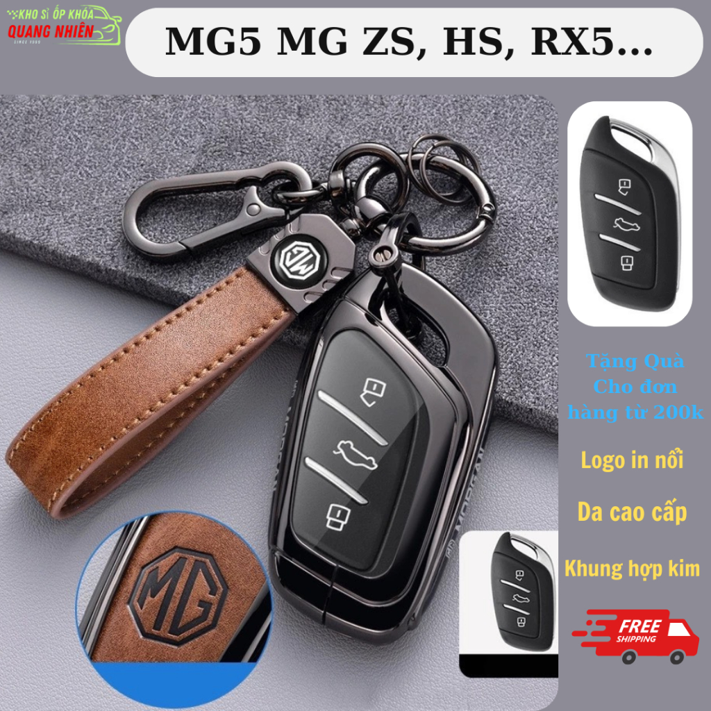 Ốp Chìa Khóa MG5, MG HS, MG ZS, MG RX5 | Bọc Chìa Khóa Smartkey MG Hợp ...