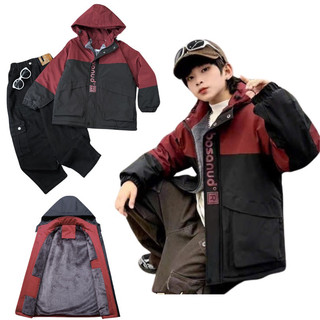 Áo khoác 2 mặt cho bé áo khoác Lót Lông  cho bé trai size từ 30-5kg hàng QCCC