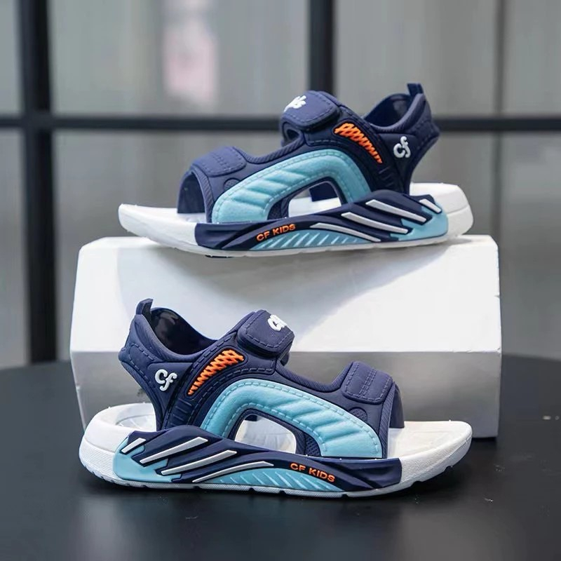 Giày quai dán sandal cho bé trai bé gái chất nhám chống trơn siêu êm cho bé
