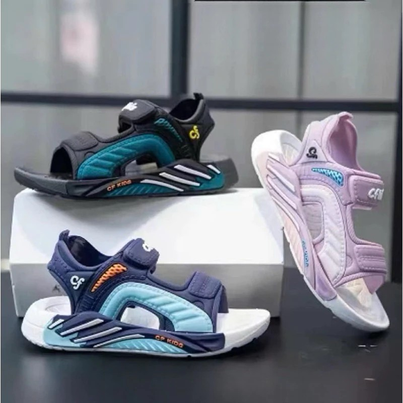 Giày quai dán sandal cho bé trai bé gái chất nhám chống trơn siêu êm cho bé