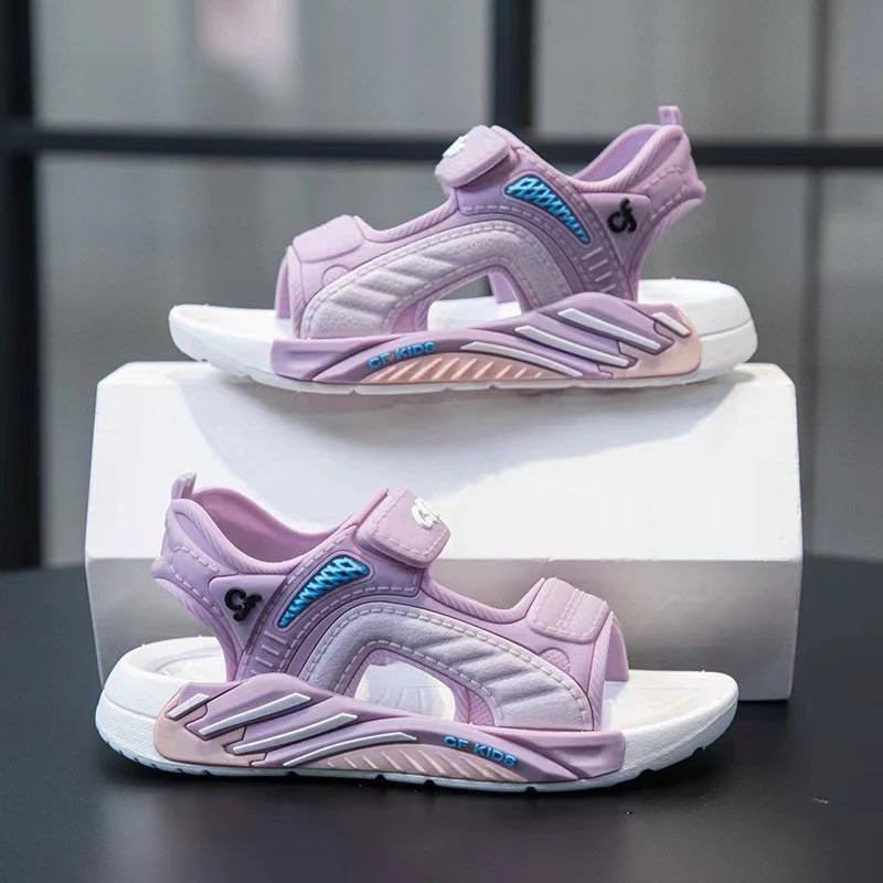 Giày quai dán sandal cho bé trai bé gái chất nhám chống trơn siêu êm cho bé