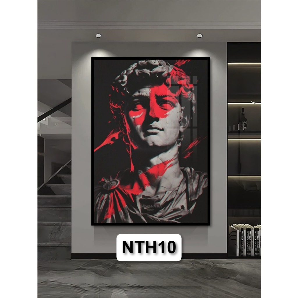 Tranh Gỗ Tráng Gương Phong Cách Nghệ Thuật Hiện Đại Decor Phòng Khách Treo Tường Decor Nhà