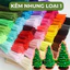 Kẽm nhung LOẠI 1, hoa mai đào giả Tết siêu xinh