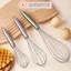 Cây đánh trứng inox có trục xoay tự động nhỏ, gọn, nhiều kích thước - BAKERY KING