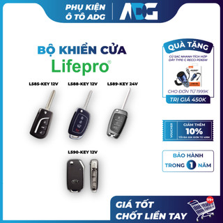 (Có chìa cơ) Bộ điều khiển ô tô từ xa Lifepro | Phụ kiện ô tô ADG