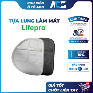 Tựa lưng làm mát & định hình cột sống 2IN1 Lifepro L255-CS - Bảo hành 12 tháng đổi mới | Phụ kiện ô tô ADG