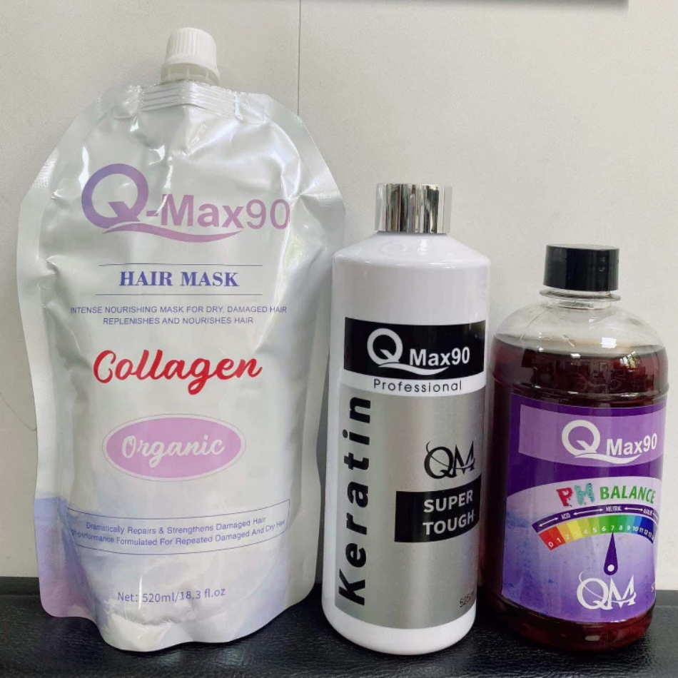 Ủ tóc Collagen Qmax90 phục hồi hư tổn giúp tóc chắc khỏe, mềm mượt ngay lần đầu sử dụng | Trunghair
