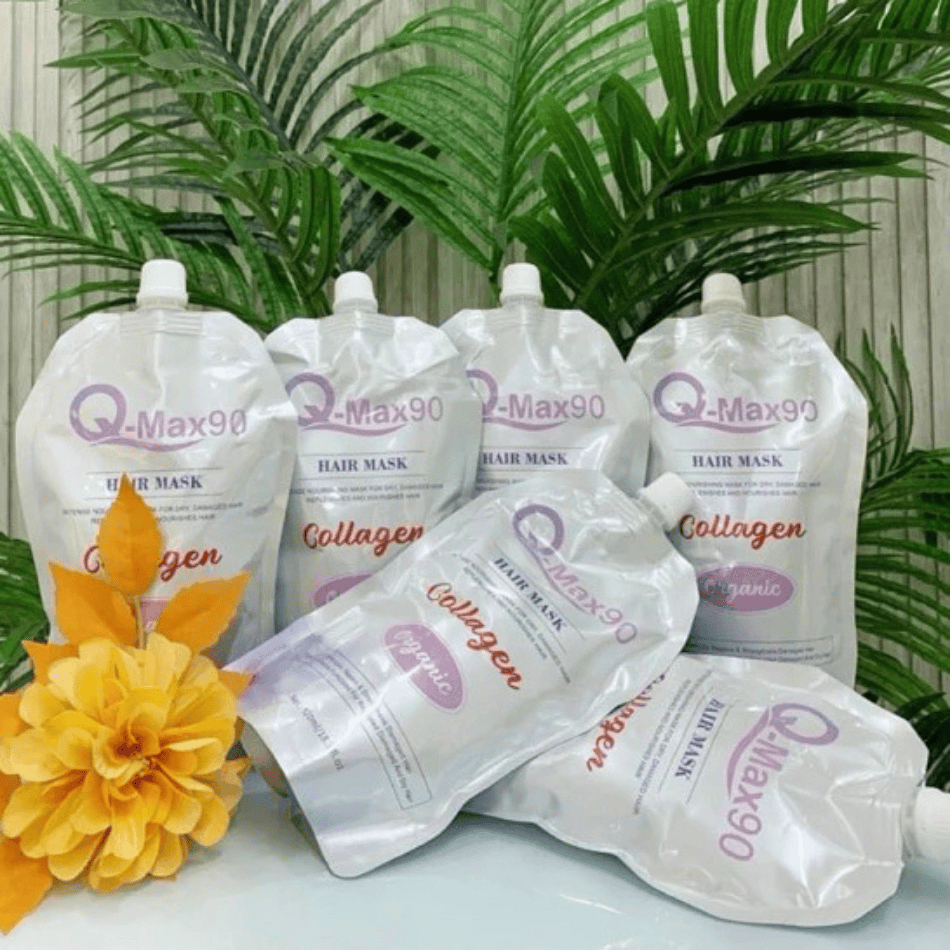 Ủ tóc Collagen Qmax90 phục hồi hư tổn giúp tóc chắc khỏe, mềm mượt ngay lần đầu sử dụng | Trunghair