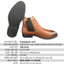 Giày boots nam Chellsea Boots Classic C22 Nâu