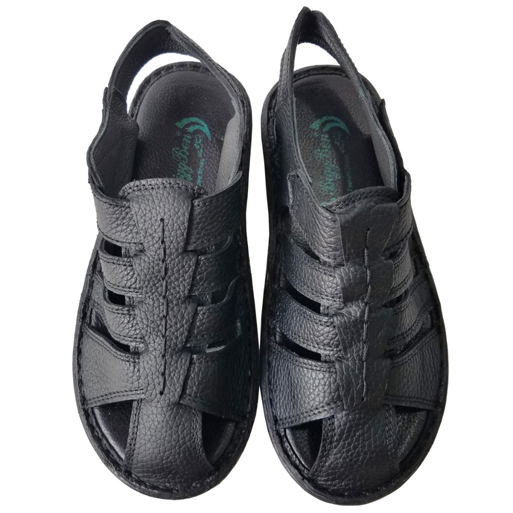 Giày Sandal Nam Bít Mũi Da Bò BIGGBEN Cao Cấp HKD920
