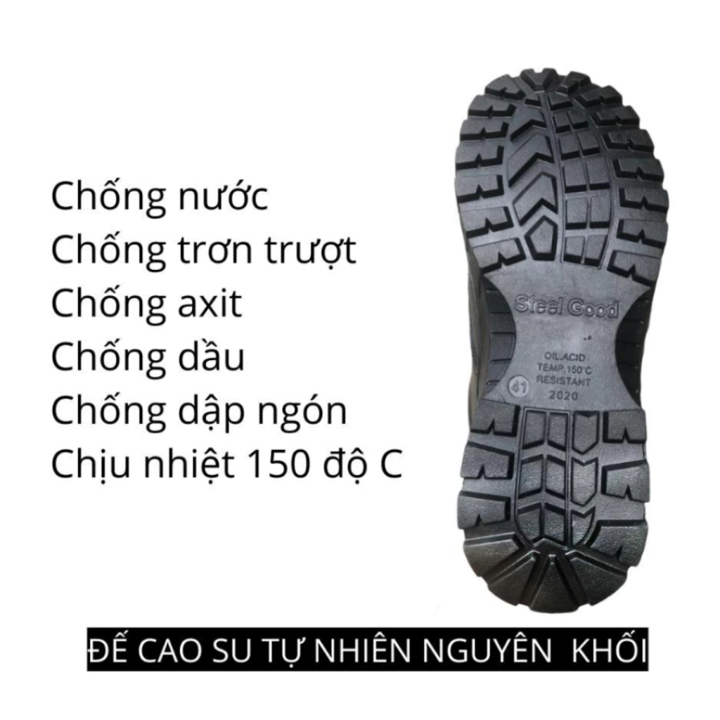 Giày Bảo Hộ Lao Động Steel