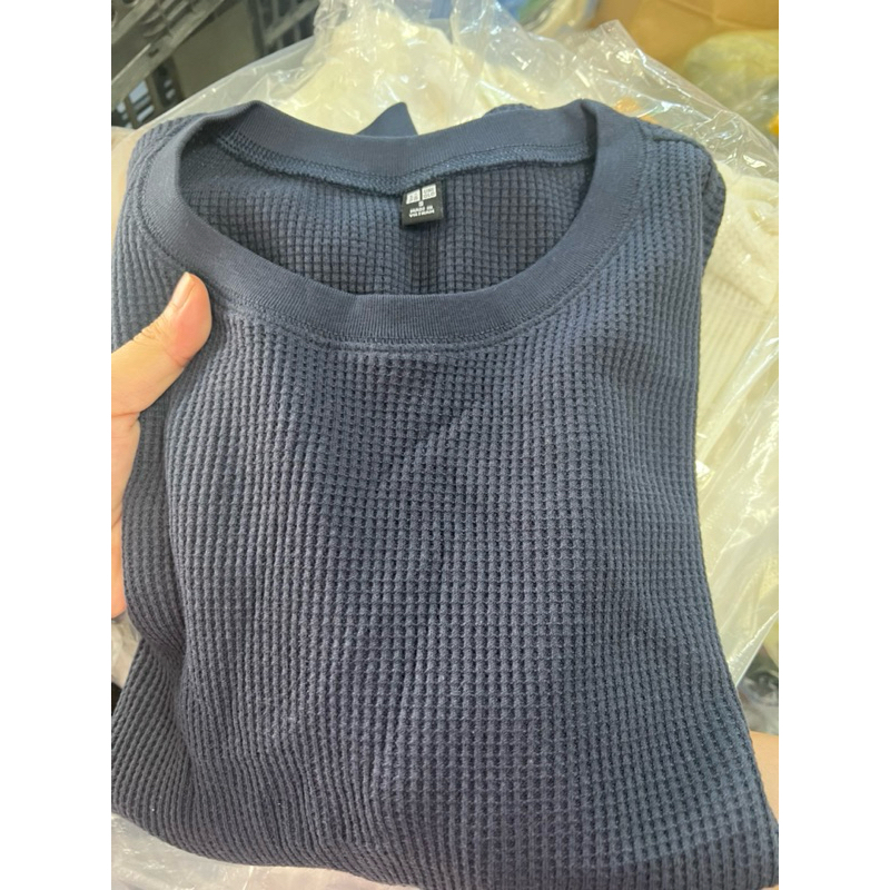 Áo uni vải tổ ong xuất dư xịn(45-70kg)