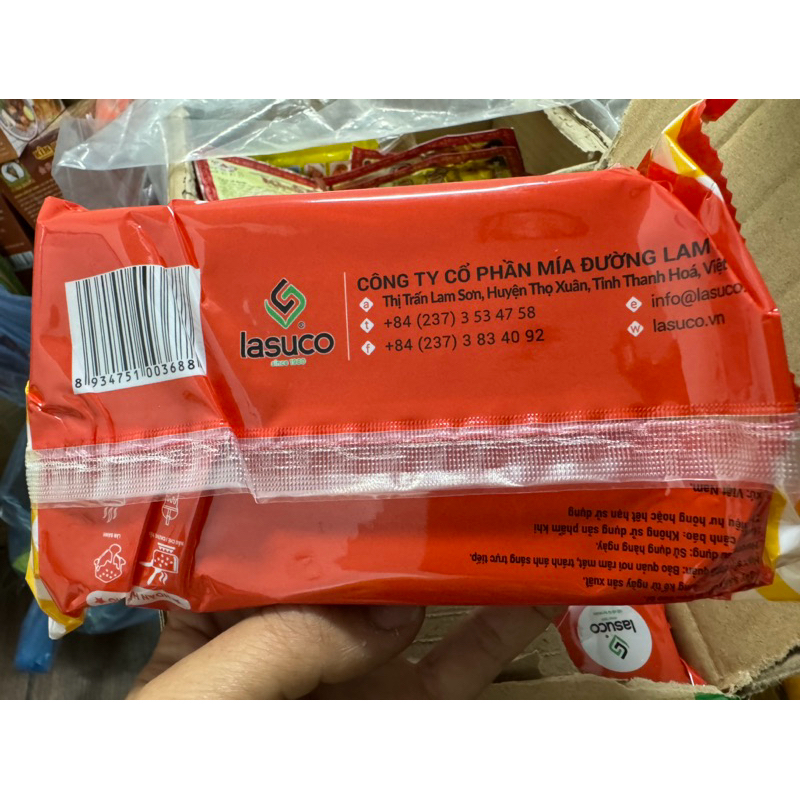 (500gr) Đường thanh mật mía Lam Sơn đóng túi -500gr đường thanh