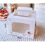 Hộp Bánh Kem, Hộp Giấy Đựng Bánh Bánh Sinh Nhật, Gato, Bento Kèm Đế [size 16x16x15 cm]