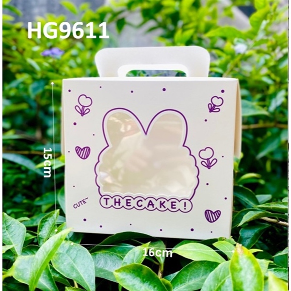 [RẺ VÔ ĐỊCH] Hộp Bánh Kem, Hộp Giấy Đựng Bánh Bánh Sinh Nhật, Gato, Bento Kèm Đế [size 16x16x15 cm]