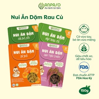 Nui Ăn Dặm Rau Củ Anpaso 150g cho bé