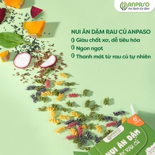 Nui Ăn Dặm Rau Củ Anpaso 150g cho bé
