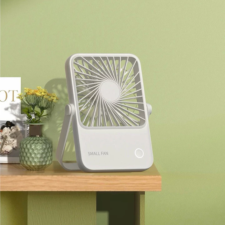 Quạt Mini Quạt để bàn 1200mh quạt mạnh tiếng nhỏ, Quạt du lịch Quạt ngoài trời Quạt văn phòng