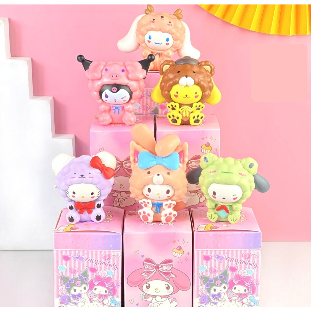 Mô hình Hello Kitty, Kuromi, Melody dễ thương 2024 | Shopee Việt Nam
