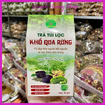 Trà Khổ Qua Rừng 40 túi lọc Bảo Khang hỗ trợ tiểu đường
