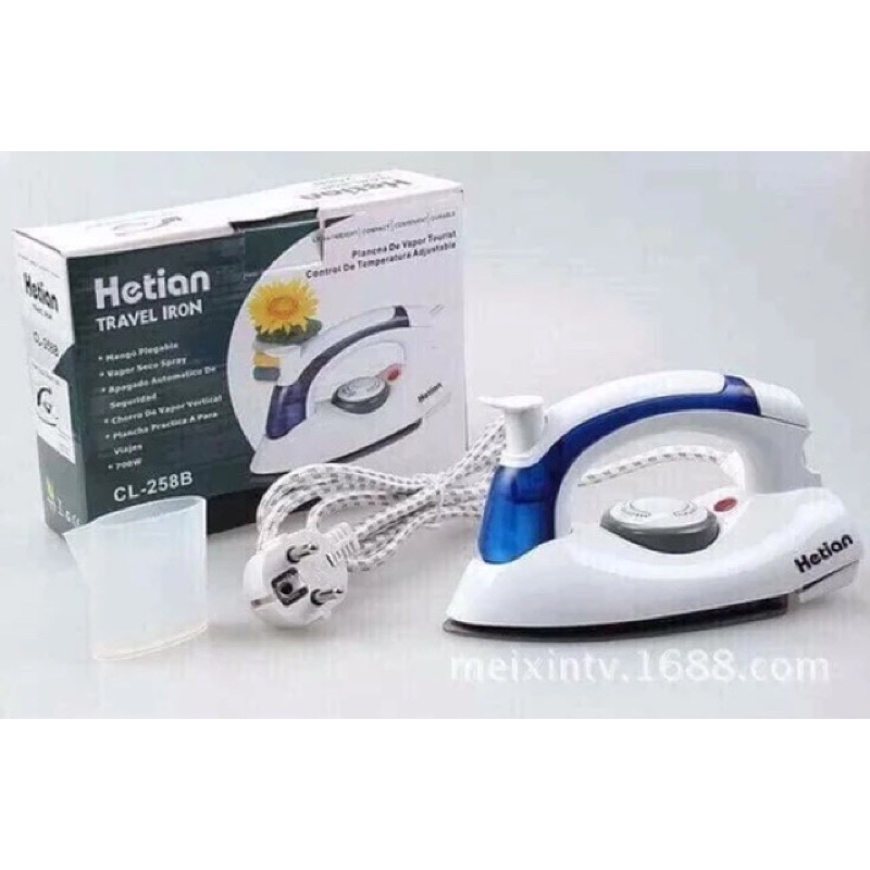 Bàn là hơi nước gấp gọn - Bàn là hơi nước mini đi du lịch