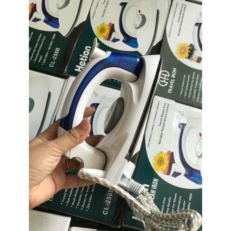 Bàn là hơi nước gấp gọn - Bàn là hơi nước mini đi du lịch