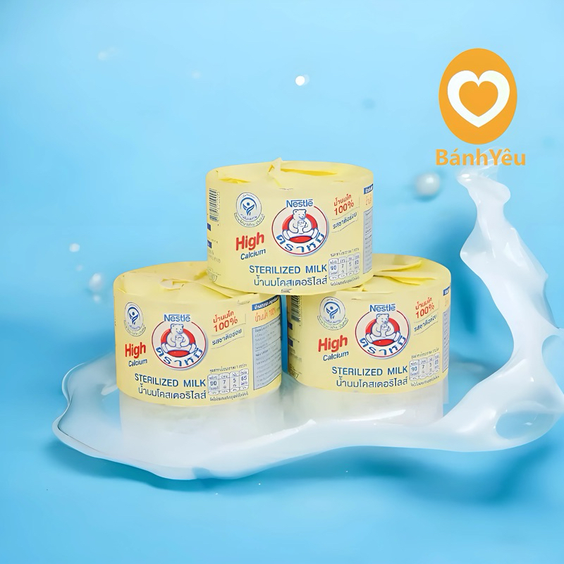 Sữa gấu Nestle Thái Lan hủ 140ml pha cà phê thơm ngon, béo ngậy- PC79