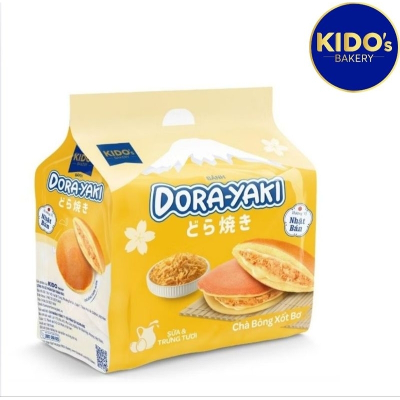 [ Giá Sỉ ] Túi Bánh Dora - Yaki Vị Chà Bông Xốt Bơ - Bánh Rán Doremon ...