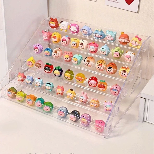 Hộp đựng phấn mắt bảng màu trang điểm tủ để bàn ký túc xá kệ acrylic mỹ phẩm giá đựng son môi