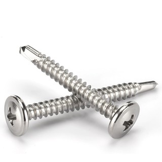 50 cái  4.2 Vít tự khoan đầu dù inox410 4.2