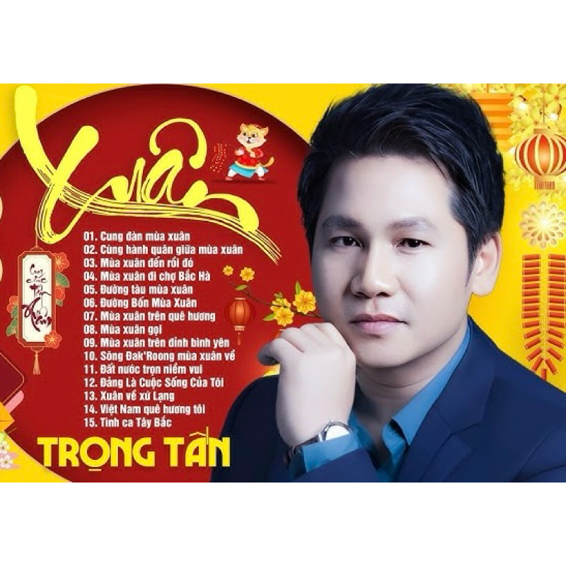 Băng Cassette Trọng Tấn Nhạc Xuân