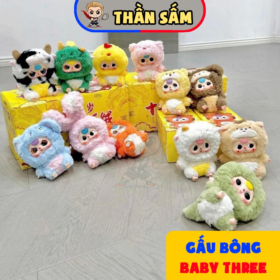 [1 Cái] Hộp Túi Mù Baby Three Blind Box 12 Con Giáp Bé 3 Tuổi Zodiac ...