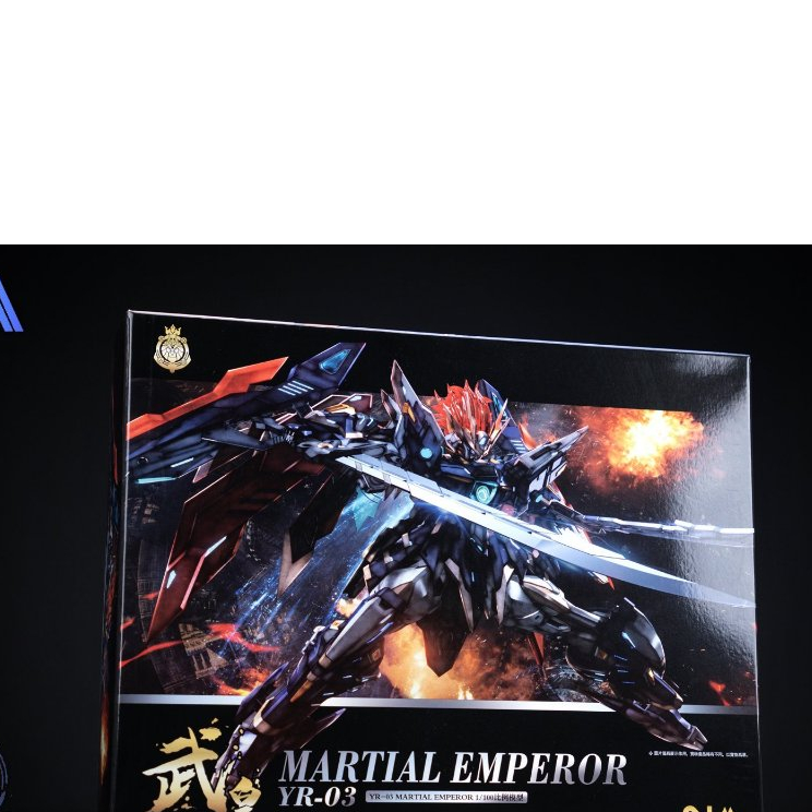 Gundam 1/100 HiPlay SNAA Emperor Series, Martial Empiror, Mecha Musume Style Assembly Plastic Model-Kit, 1:100 Scale Collectible Figure YR03 Kits De Modélisme