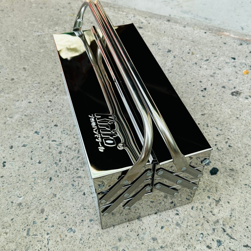 Kirito Thùng Đựng Đồ Nghề Inox 3 Tầng 5 Ngăn (Inox 201 / Inox 304)