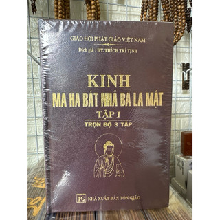 Sách - Kinh Ma Ha Bát Nhã Ba La Mật ( Bộ 3 tập) (Bìa cứng)