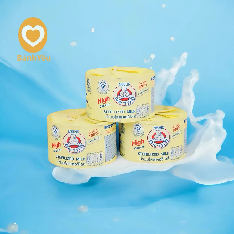 Sữa gấu Nestle Thái Lan hủ 140ml pha cà phê thơm ngon, béo ngậy- PC79