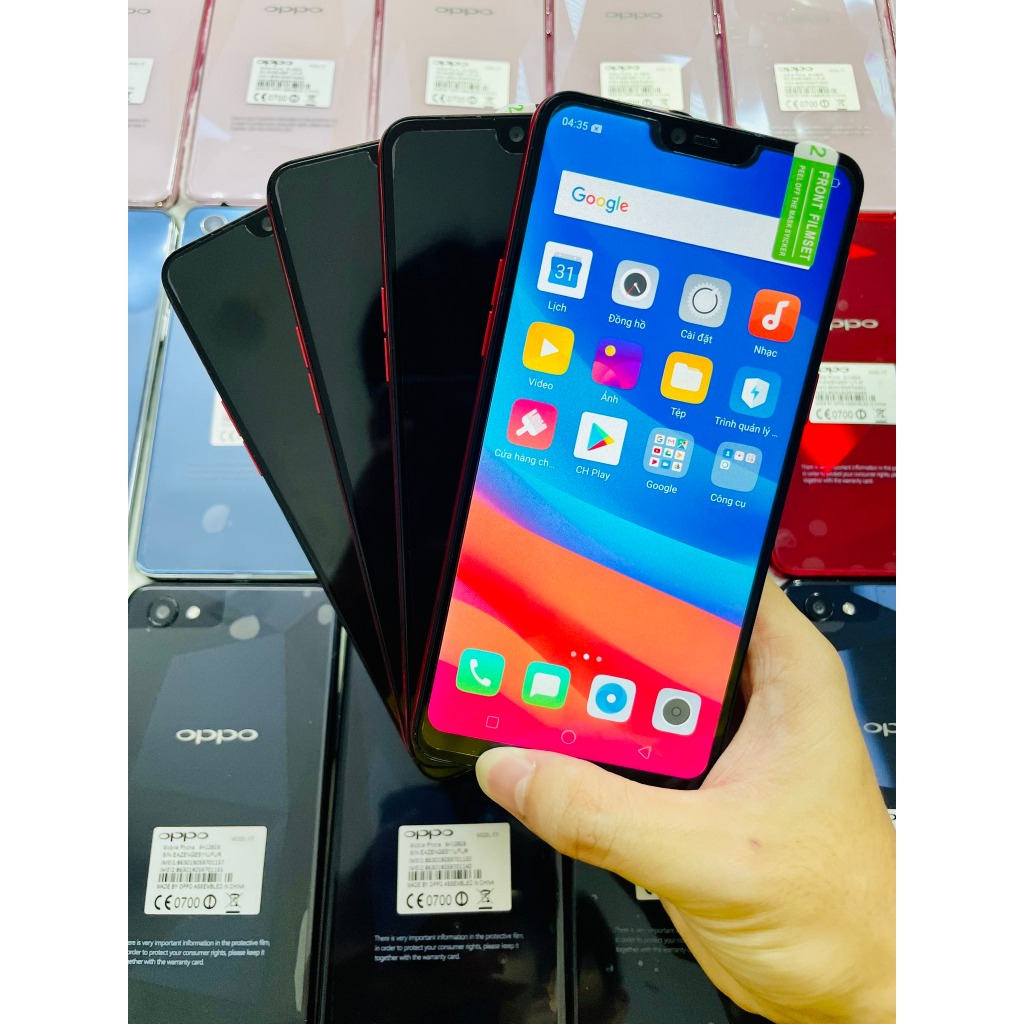[Chính hãng] Điện thoại Oppo F7 6GB/128GB nguyên zin đẹp keng Full chức năng kèm ốp lưng, cường lực BH 06 tháng