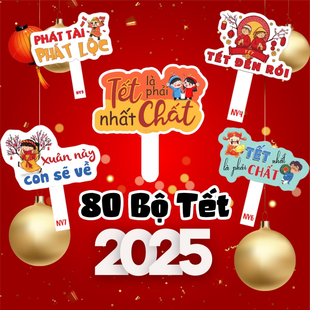 Bảng hashtag Tết, Hashtag Cầm Tay Chụp Ảnh Tết,Tiệc Công Ty, Tất Niên ...