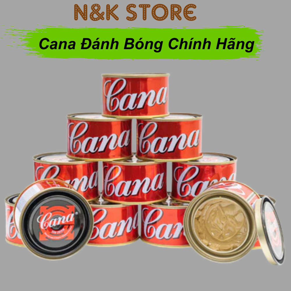 Kem Cana chính hãng đánh bóng ô tô xe máy, Cana Car Cream 100g - 200g chính hãng