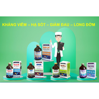 Thuốc thú y DEXASONE chai 100ml VB Pharma chống dị ứng giảm viêm cho vật nuôi chó mèo gia súc giacầm