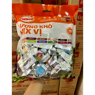 Lương khô mini Phú Cường mix 12 vị túi 370g và túi 1kg