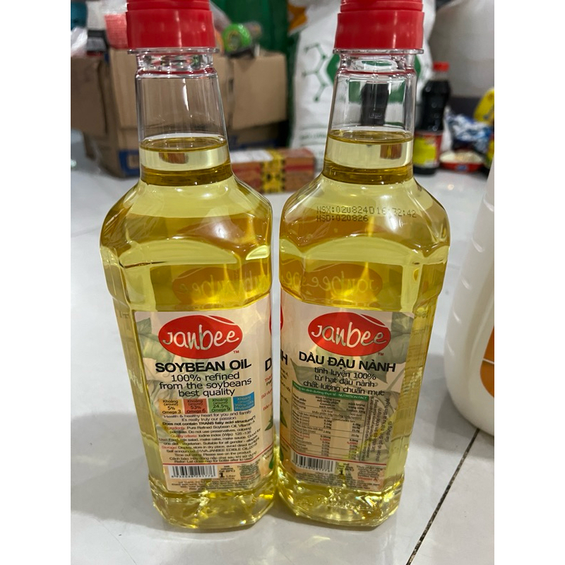 Dầu nành janbee 1lit date 8/2026 | Shopee Việt Nam