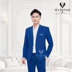 Bộ Vest Nam Phong Cách Hàn Quốc Kiểu Dáng Basic Chất Liệu Vải Tuyết Mưa Lịch Lãm — ảnh 5
